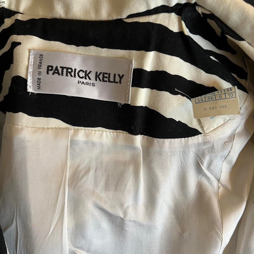 Patrick Kelly 1988 printed jacket - Picture 4 of 4